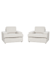 Beliani 2er-Set Sessel ALLA in Beige