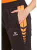 erima Six Wings Trainingshose in schwarz/new orange