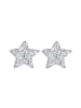 Elli Ohrringe 925 Sterling Silber Sterne, Stern in Silber