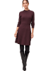 Zero  Strickkleid mit Zopfmuster in Palazzo