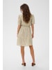 Cream Kleid CRTiah Feminine in Green Flower Print