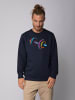 wat? Apparel Sweatshirt 80s Hantel in Dunkelblau
