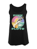 F4NT4STIC Damen Tanktop Pink Floyd Wish You Were Here in schwarz