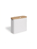 relaxdays Toilettenpapier Aufbewahrung in Weiß - (B)43 x (H)38 x (T)17 cm