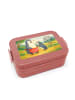 Mr. & Mrs. Panda MEPAL Bentobox Pinguin mit Kind Design mit Spruch in Rot Pastell