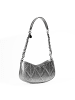 Guess Aldina Schultertasche 24 cm in silver
