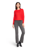 Betty Barclay Basic-Strickpullover mit Rundhalsausschnitt in High Risk Red