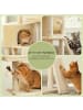 Feandrea Katzenbaum Clawfy in Beige - (B)35 x (H)114 x (T)50 cm
