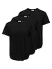 Only&Sons T-Shirt 'JEFF LONGY' in schwarz