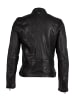 Gipsy Bikerjacke Lederjacke Gmidro Sf in MILKY BLACK