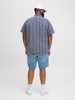 JACK & JONES PLUS Hemd in Ocean Cavern