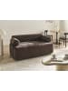 Beliani 2-Sitzer Sofa ELVA in Braun/Schwarz - (W) 170 x (H) 74 x (L) 100 cm