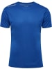 Hummel T-Shirt "Hmlrun Jersey S/S" in Blau