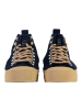 Bensimon Stella Wool Schnür-Sneaker Blau