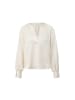 S.OLIVER RED LABEL Langarmbluse in creme