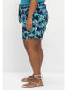 sheego Strandshorts in marine bedruckt