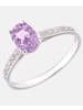 Diamant L'éternel Ring aus 375 Weißgold mit 0.82 Karat Diamant mit Amethyst