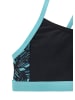 Bench Bustier-Bikini in schwarz-blau