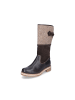 Tamaris Stiefel in Mocca Combi
