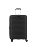 D&N Travel Line 4500 4 Rollen Trolley M 65 cm mit Dehnfalte in black