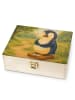 Mr. & Mrs. Panda Holz Teebox Pinguin Diät Design ohne Spruch in Weiß
