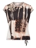 Betty Barclay Printshirt mit Tunnelzug in Schwarz/Braun
