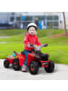 HOMCOM 6V Kinderquad Kinder 1,5-3 Jahre Rot