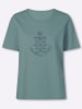 Sieh an! Kurzarm-Shirt in jade
