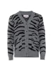 aleva Damen Sweater in GRAU SCHWARZ