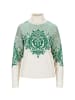 DEVOLD W ROSENDAL SWEATER in Grün