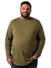 Men Plus Kurzarm T-Shirt in dunkles olive