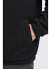 BLEND Strickfleece-Pullover BHMTOTTEN in Schwarz