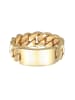 KUZZOI Ring 925 Sterling Silber Siegelring in Gold