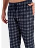 HOM Schlafanzug Sid in Navy check