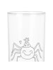 Mr. & Mrs. Panda Glas Spinne Agathe Party ohne Spruch in Transparent