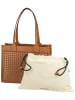 Karl Lagerfeld Shopper K/Skuare MD Woven in Dark Tan