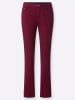 WITT WEIDEN 5-Pocket-Jeans in bordeaux
