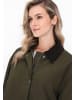 DreiMaster Women Coat in dark olive