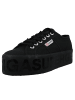 Superga Schnürschuhe in schwarz