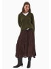 OXXO V-Ausschnitt-Pullover DARK OLIVE