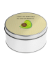 Mr. & Mrs. Panda Aufbewahrungsbox Avocado Pfeifen mit Spruch in Gelb Pastell