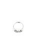 COFI 1453 Ring aus 925er Silber mit Unendlichkeitszeichen in Silber
