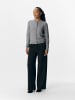 Object Strickjacke in Medium Grey Melange