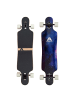 Apollo Twin Tip DT Longboard " Nebula " in lila/schwarz/blau