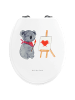 Mr. & Mrs. Panda Toilettendeckel Koala Künstler ohne Spruch in Weiß