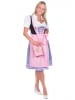 Edelnice Mini Dirndl 3-teilig in blau, rosa, schwarz