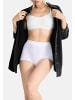 Sloggi Short Slip Double Comfort T in Weiß / schwarz