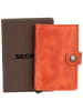 Secrid Geldbörse Miniwallet Vintage in Orange