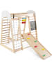 COSTWAY Klettergerüst Indoor in Hellbraun