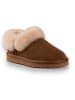 Aus Wooli Slipper Coogee in Tan